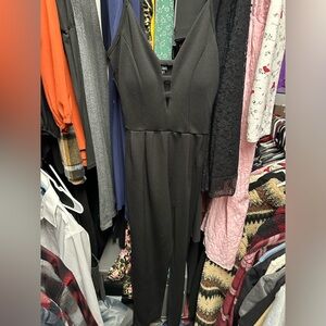Forever 21 Full Length Black Jumpsuit - M